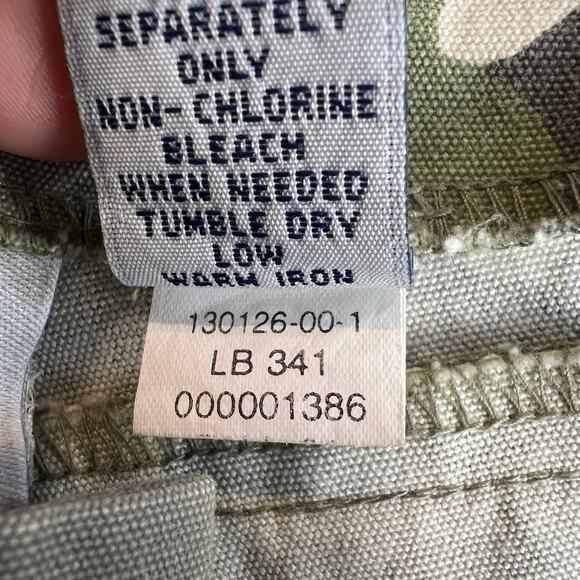 Old Navy Camo Jeans Green Womens Size 6 Green Flare Leg Low Rise Studded Denim - Picture 10 of 10